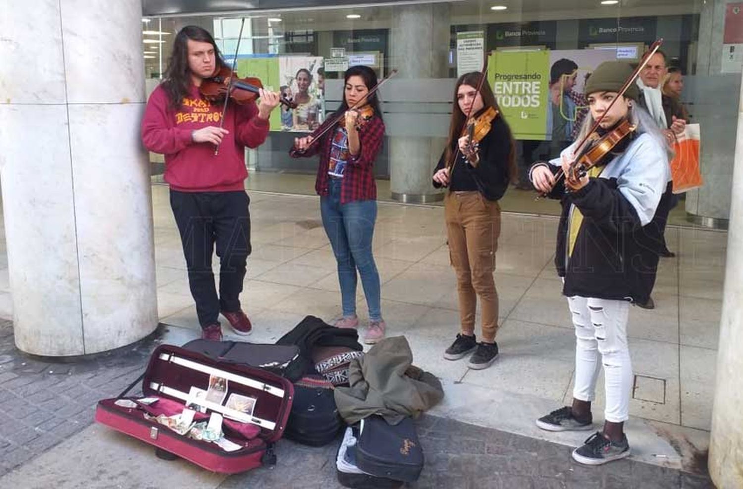 La música clásica como arte callejero