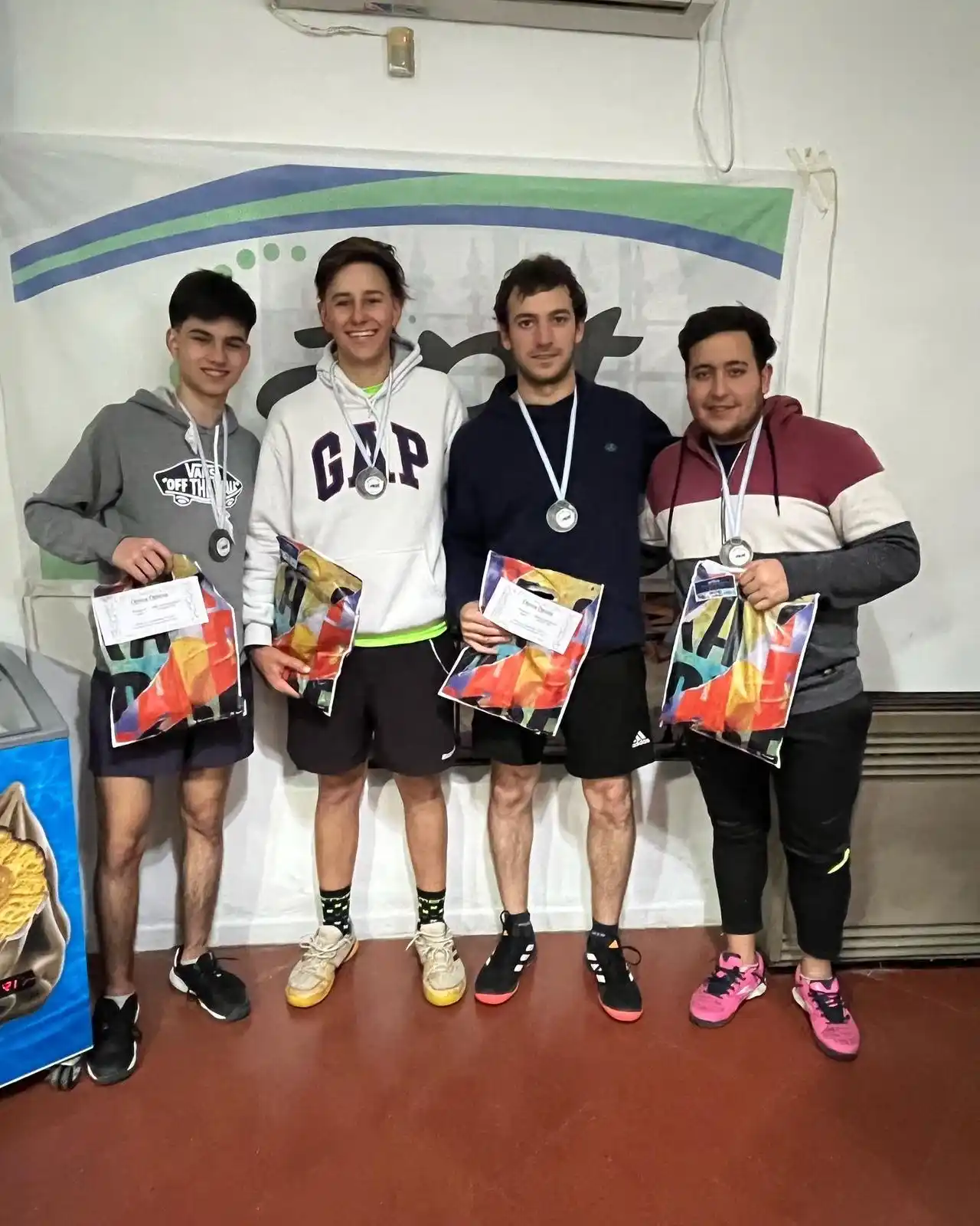 El pádel tuvo la disputa de otros cuatro torneos