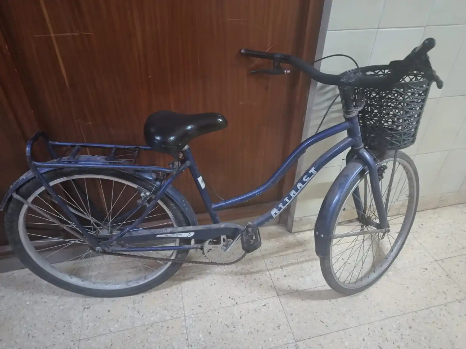 La bicicleta recuperada. Crédito: Relaciones Policiales.