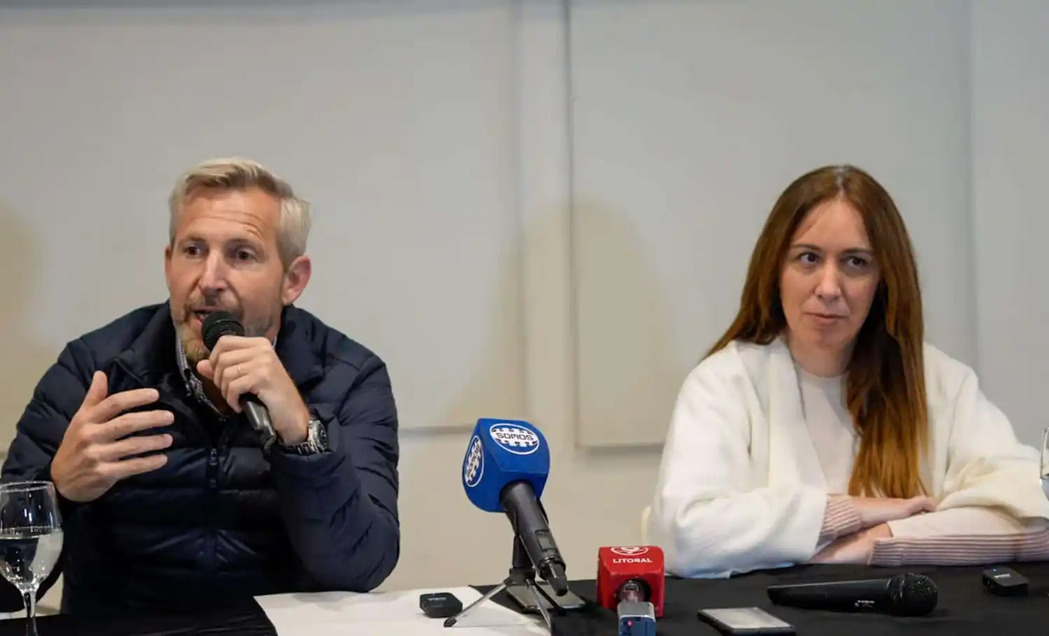 María Eugenia Vidal llegó a Entre Ríos para expresar su acompañamiento a Frigerio