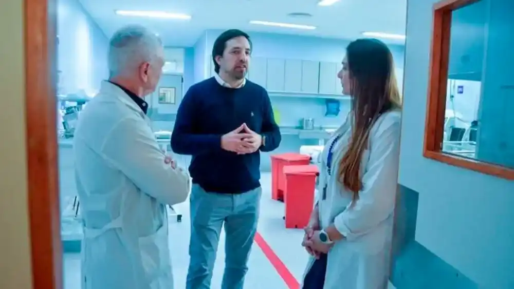 El ministro de Salud, Nicolás Kreplak.