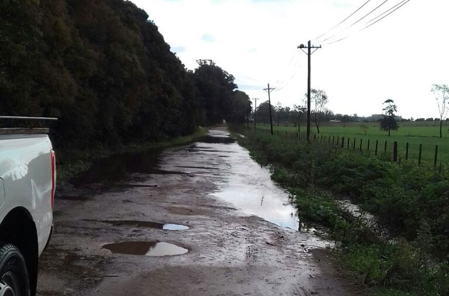 Se agrava el estado de los caminos rurales: "Hay calles destrozadas"