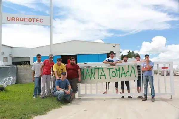 Operarios de Urbanotec tomaron la planta 
