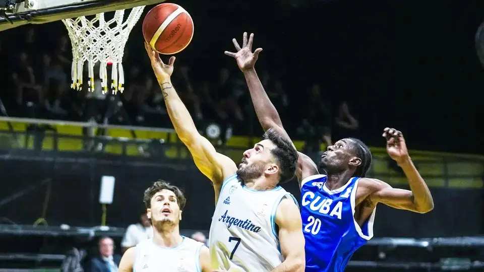 La Argentina goleó a Cuba por 105-49 en la clasificación al Mundial de Qatar 2027