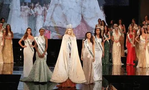 La representante de Alemania fue la ganadora en el regreso de Miss International. Foto Instagram