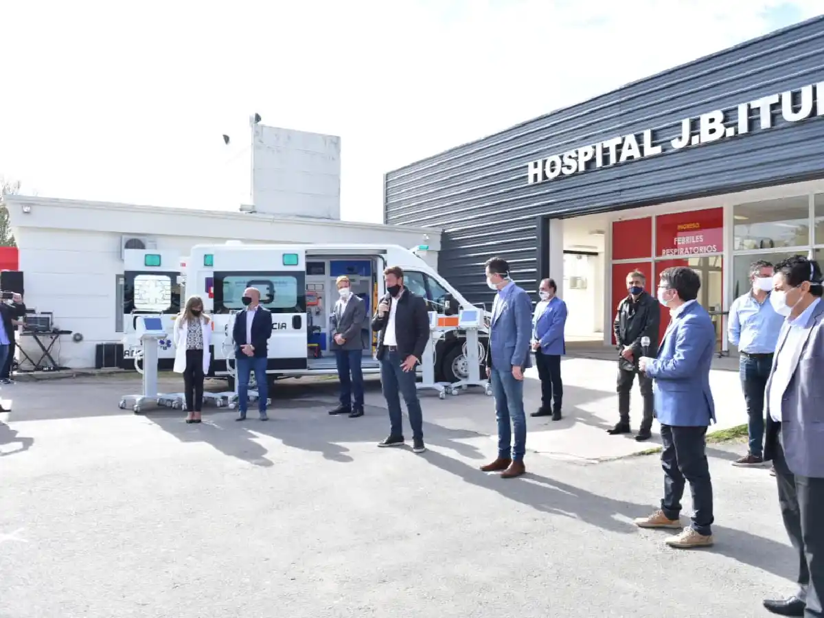 Provincia sumó más respiradores y una ambulancia para el Hospital Iturraspe 