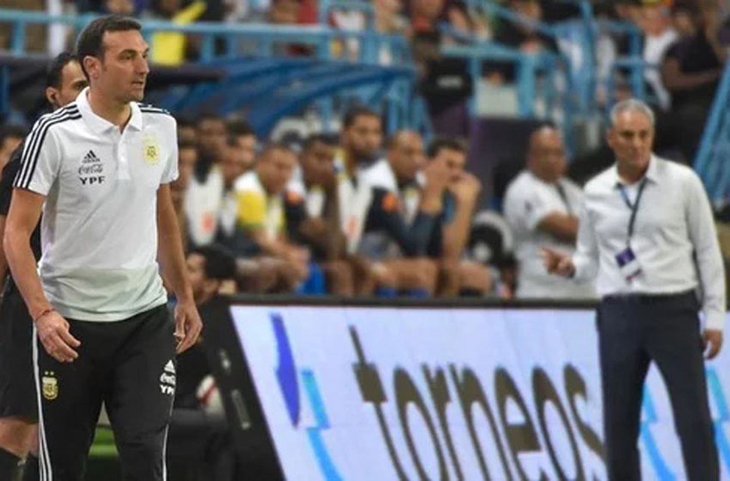 Scaloni: «Estos chicos dejan la vida por la camiseta»