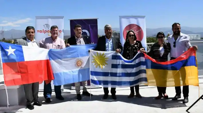 La Falda promociona el Festival del Tango en Valparaíso