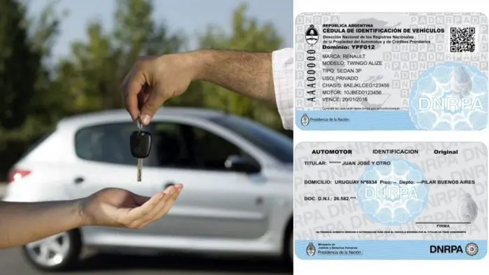 El Registro del Automotor habilitará en octubre la “cédula de poseedor”