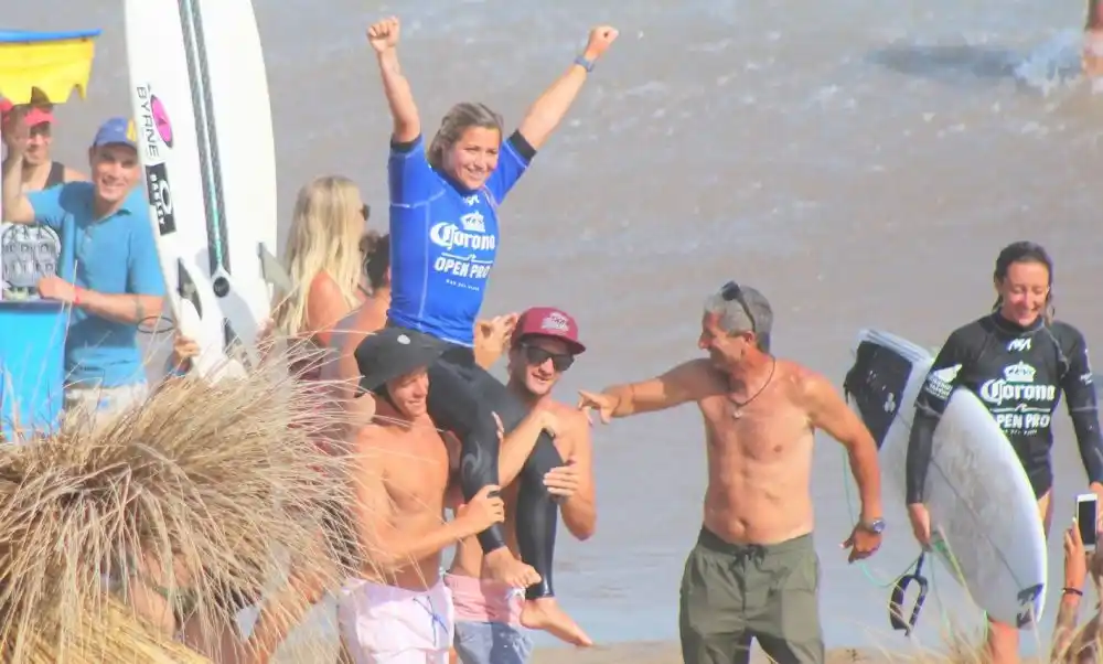 Podio en el Argentino de surf