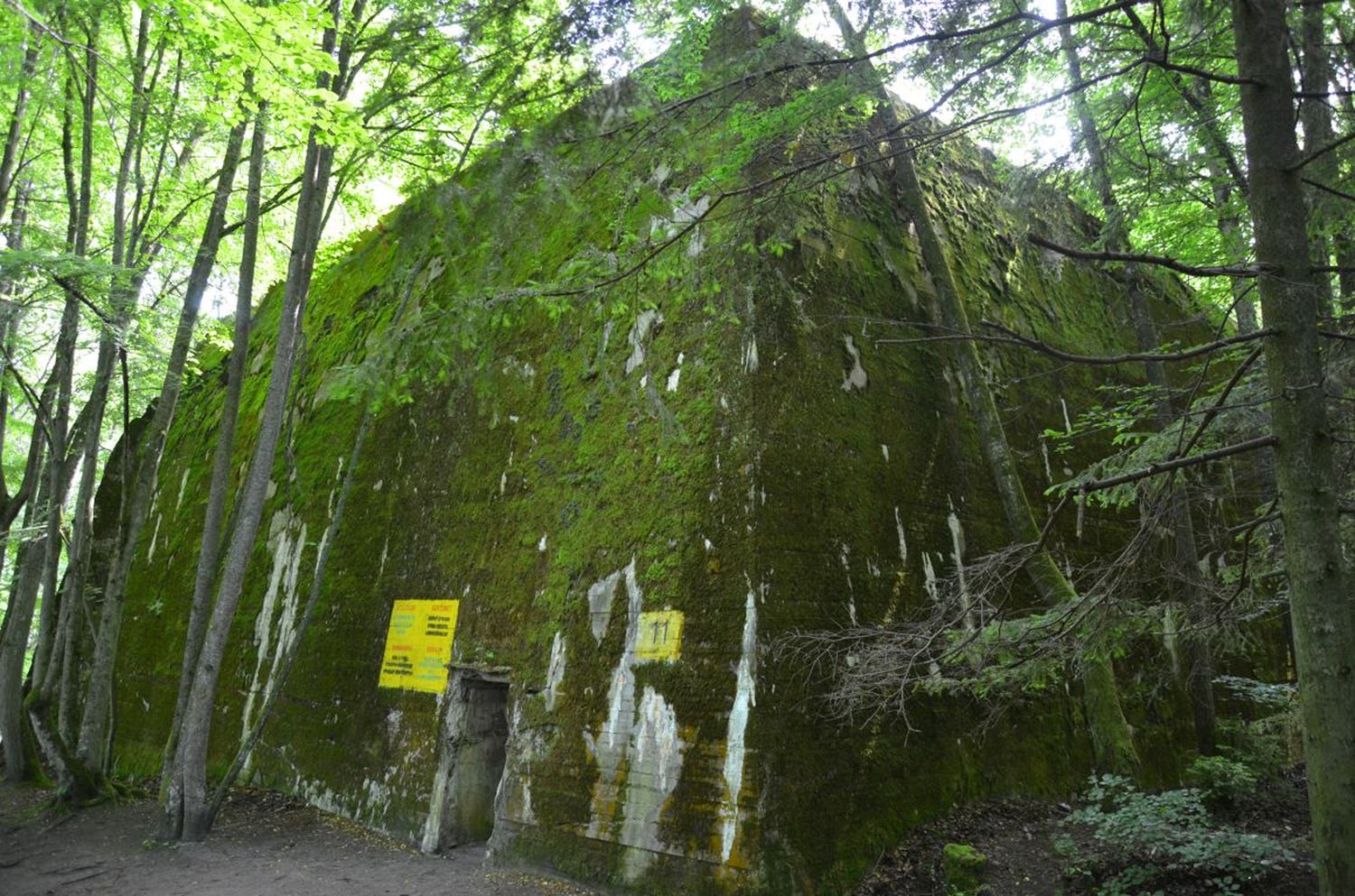 La Guarida del Lobo contaba de unas 200 estructuras.