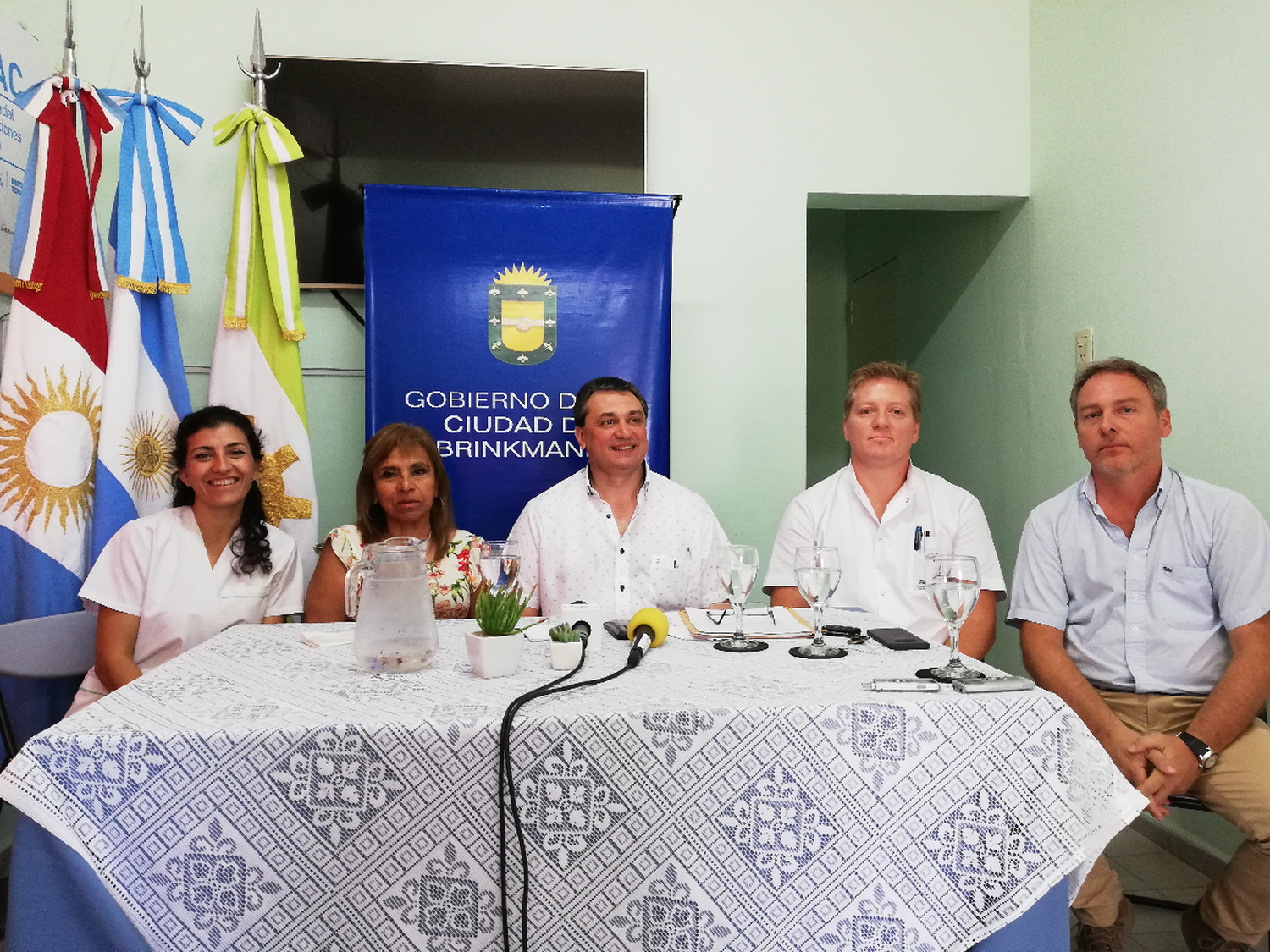 Brinkmann: pensando en el futuro hospital, el centro de salud suma dos nuevos profesionales
