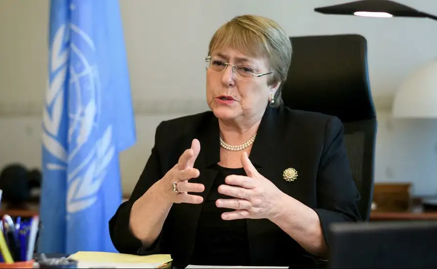 Michelle Bachelet, Alta Comisionada de la ONU para los Derechos Humanos.