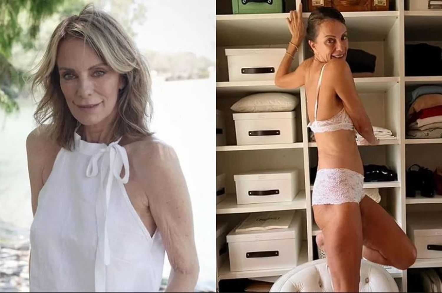 Nequi Galotti posó en ropa interior a sus 62 años: “¡Nunca dejes de sentirte linda!