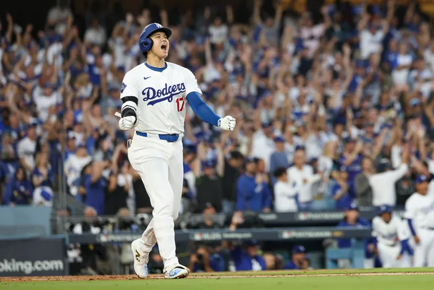 Shohei Ohtani, Dodgers turn up in Game 1 win vs. rival Padres