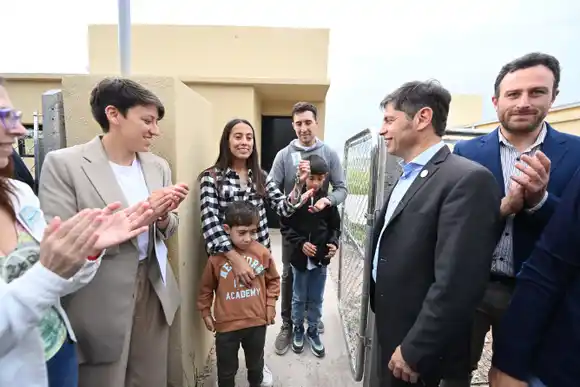 Kicillof en Adolfo Gonzáles Cháves: "Sin Estado no hay desarrollo en el interior de la provincia ni del país"
