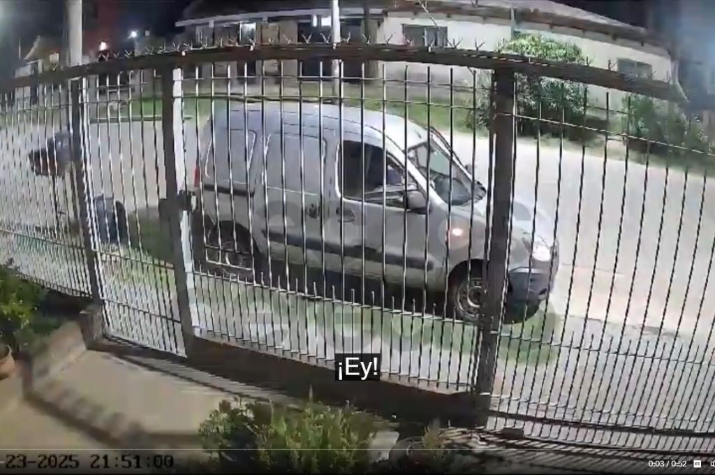 Robaron un utilitario en La Plata