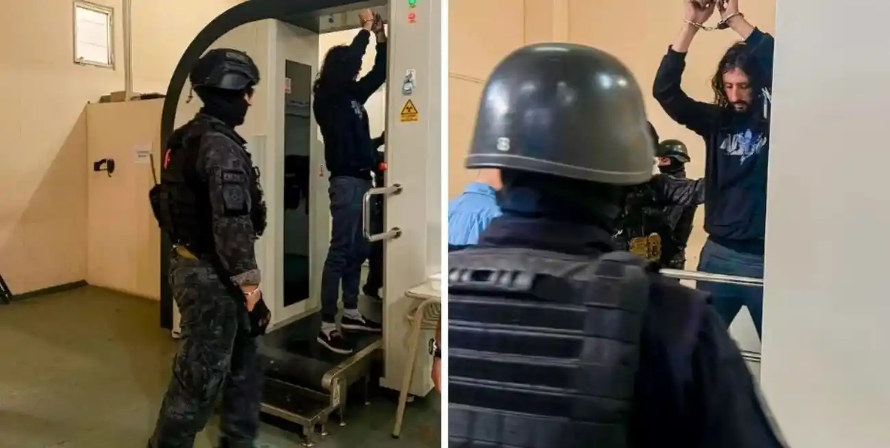 Laurta permanecerá vigilado las 24 horas mediante una cámara para evitar que atente contra su vida.