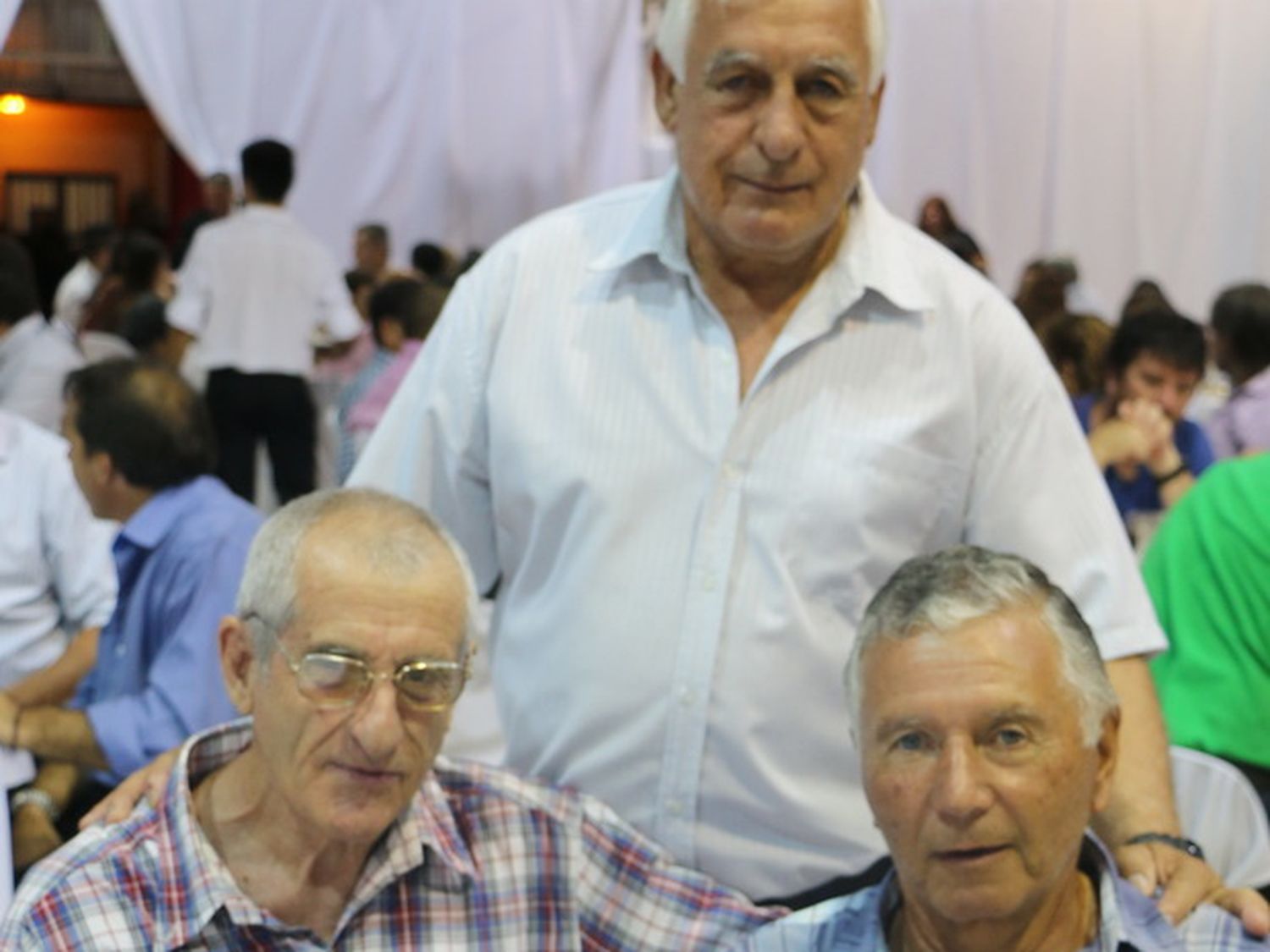 La mesa de los técnicos campeones fue el centro del Centenario de la Liga