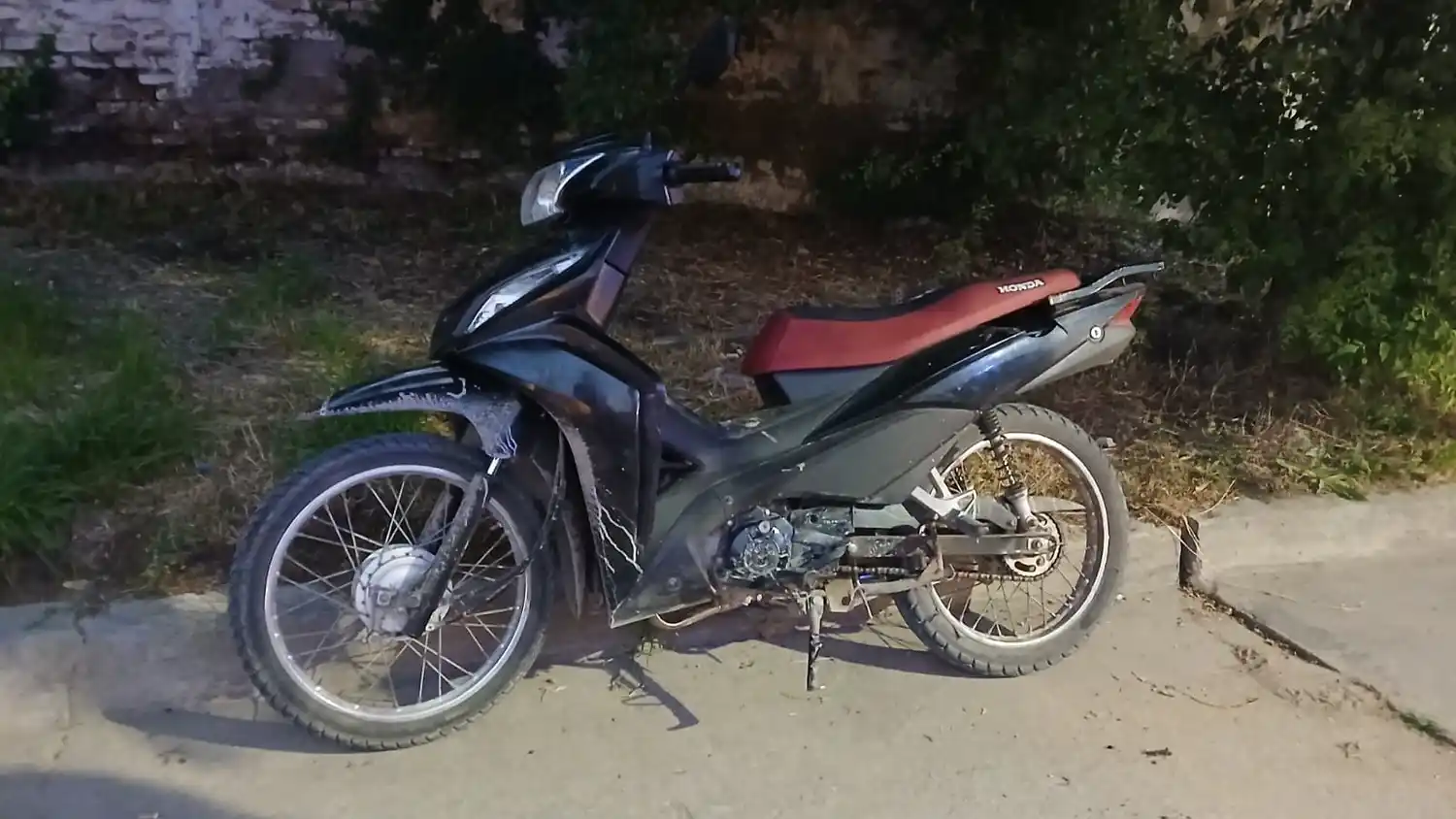 Rodado. Recuperado por el personal policial en un procedimiento en barrio Norte