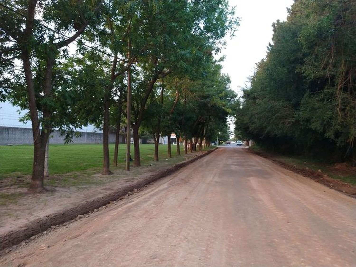“Agradecemos el arreglo de la calle”
