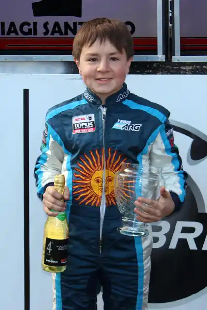 Manuel Borgert volvió a tener una destacada actuación logrando subir una vez más al podio