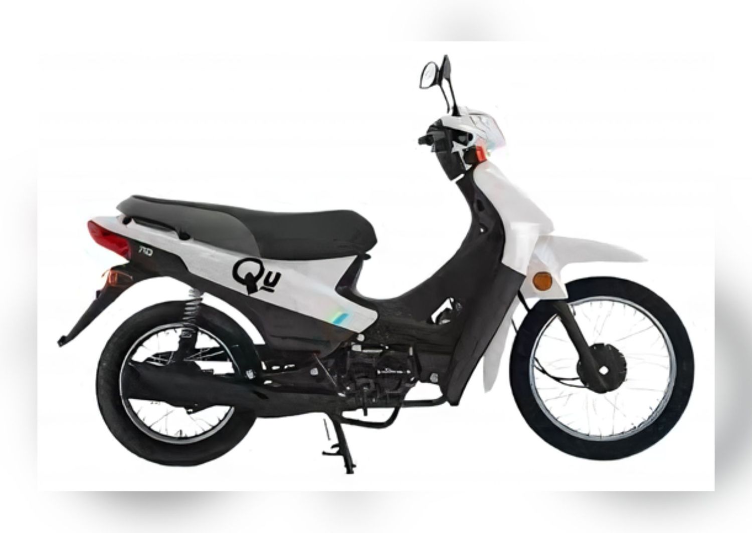 La moto robada es igual a la de la foto.