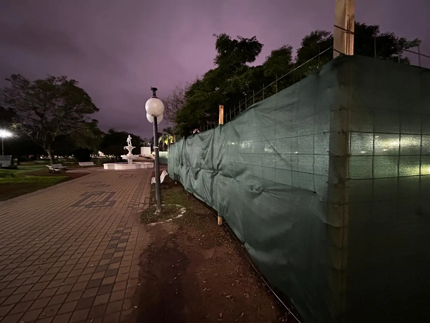 Comenzaron las obras de revalorización en Plaza 25 de Mayo - 2