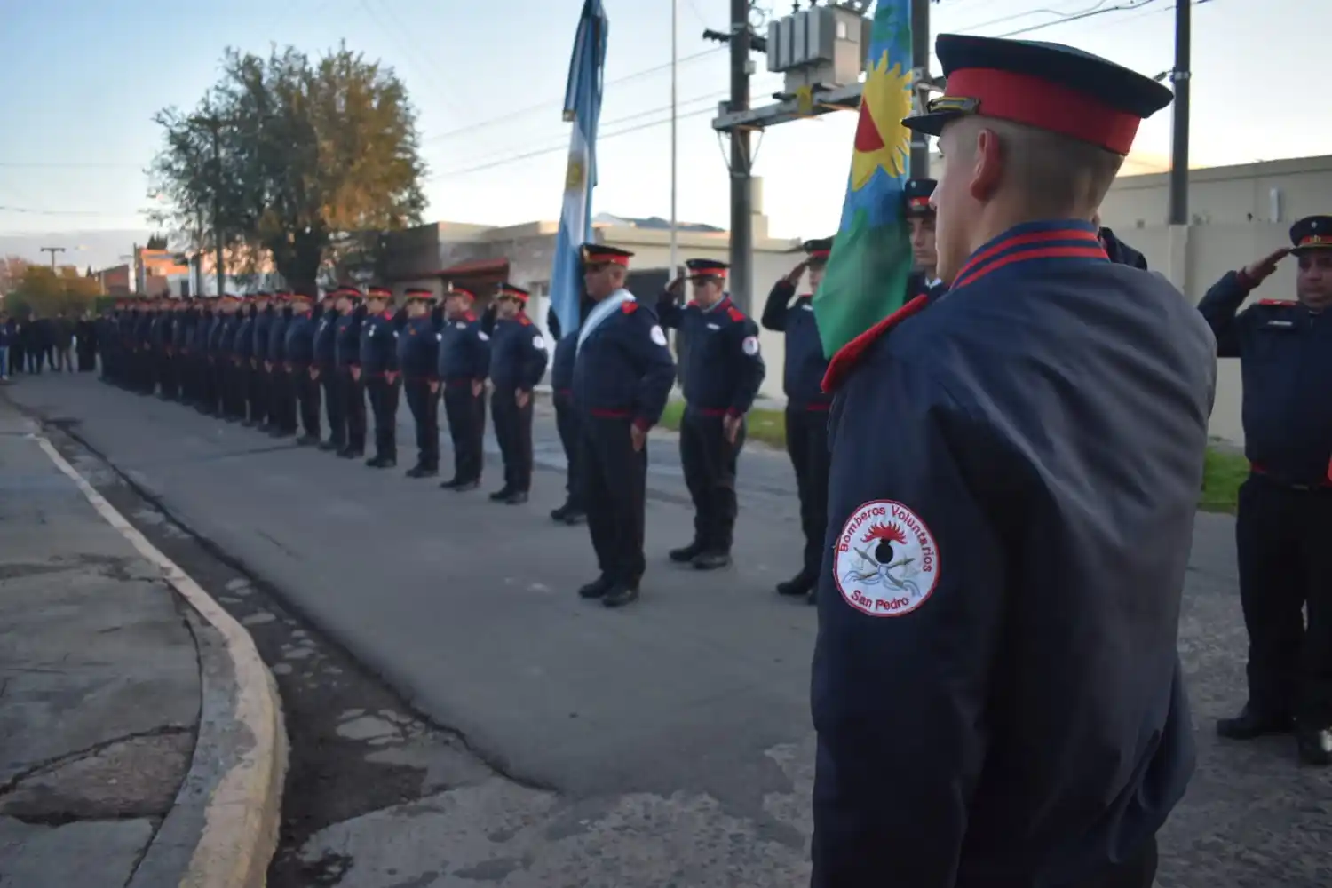 Bomberos celebró su día con un acto en el cuartel central