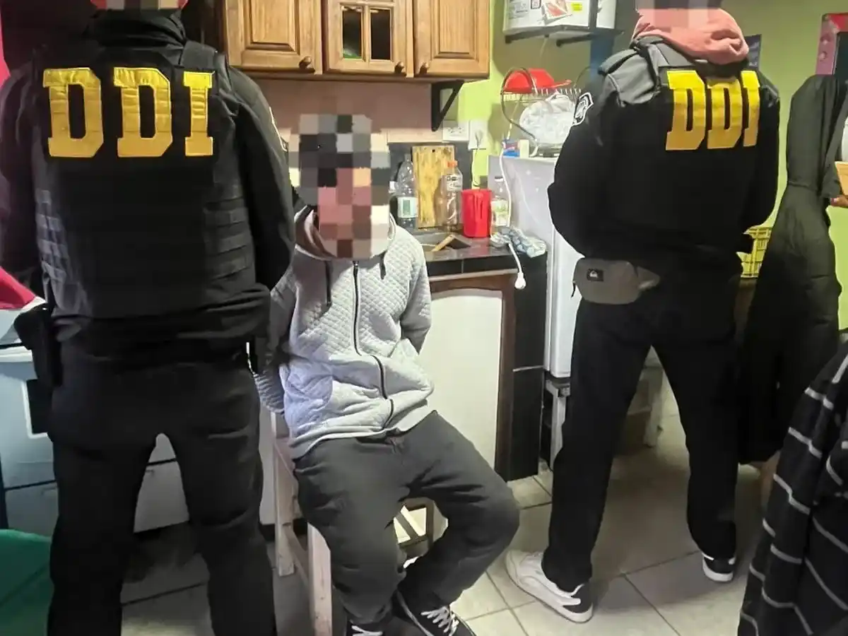 El procedimiento fue realizado por personal de la DDI Mar del Plata tras una investigación por violencia de género.