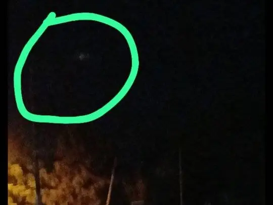 Reclamo por falta de luminaria en avenida España al 1800