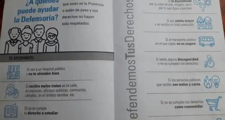 Defensoría del Pueblo: Solana espera el alquiler de un local y las denuncias de los ciudadanos