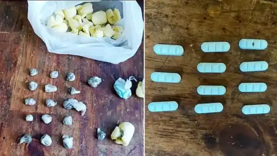 Intentó ingresar droga al penal de Victoria oculta en una bolsa de chizitos