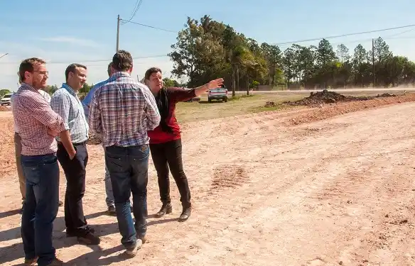 Avanzan las obras del acceso norte a Urdinarrain