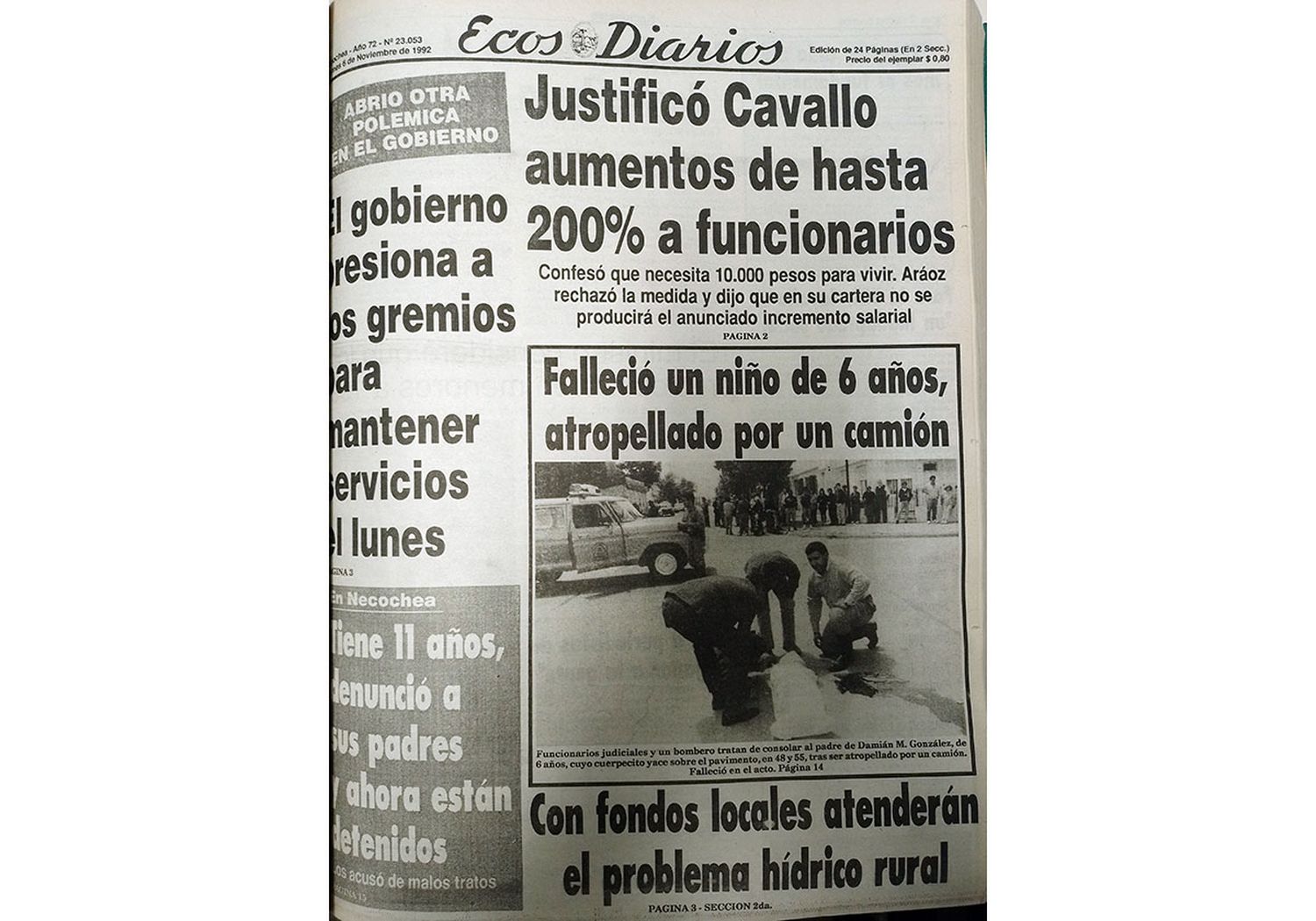 Viernes 6 de noviembre de 1992