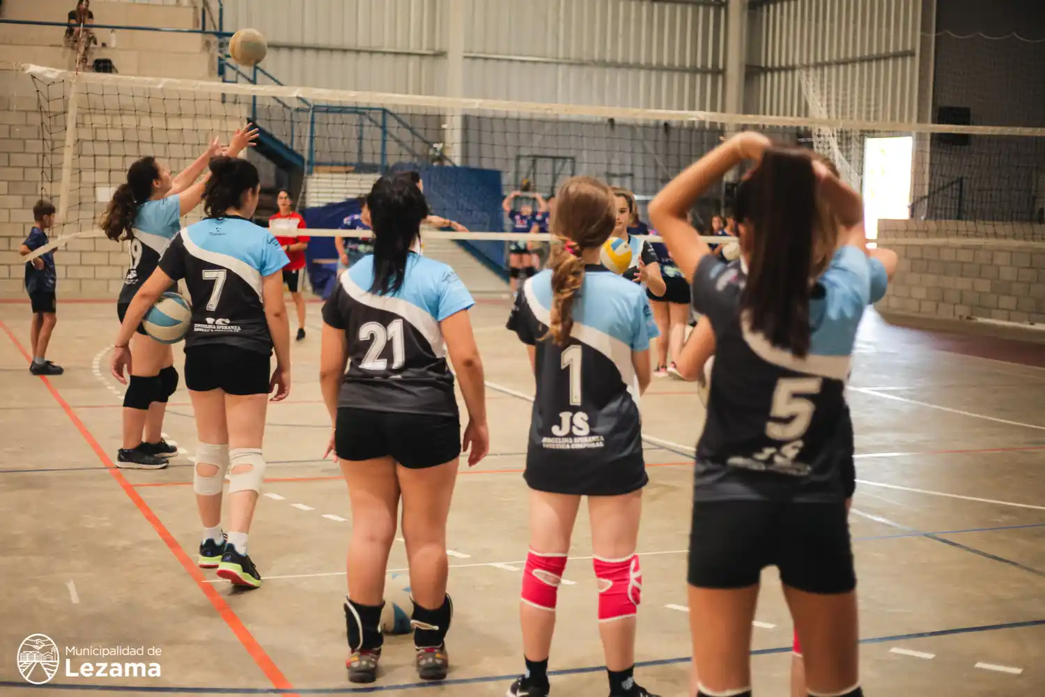 La Selección Argentina Femenina Menor de Vóley, Universitario y Gimnasia y Esgrima de La Plata disputarán amistosos en Lezama