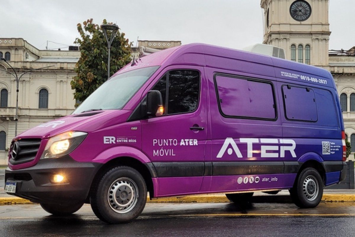 El Punto Móvil de ATER llega a Gualeguaychú para facilitar trámites a los vecinos