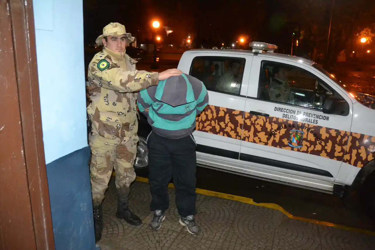 Un cuatrero detenido y otro prófugo por faenar corderos a la altura del Ñancay