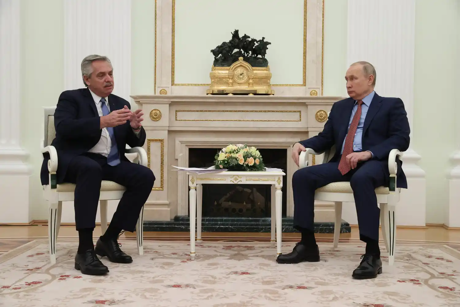 Fernández en Rusia: elogios cruzados con Putin y una reflexión sobre la dependencia Argentina de los EE.UU