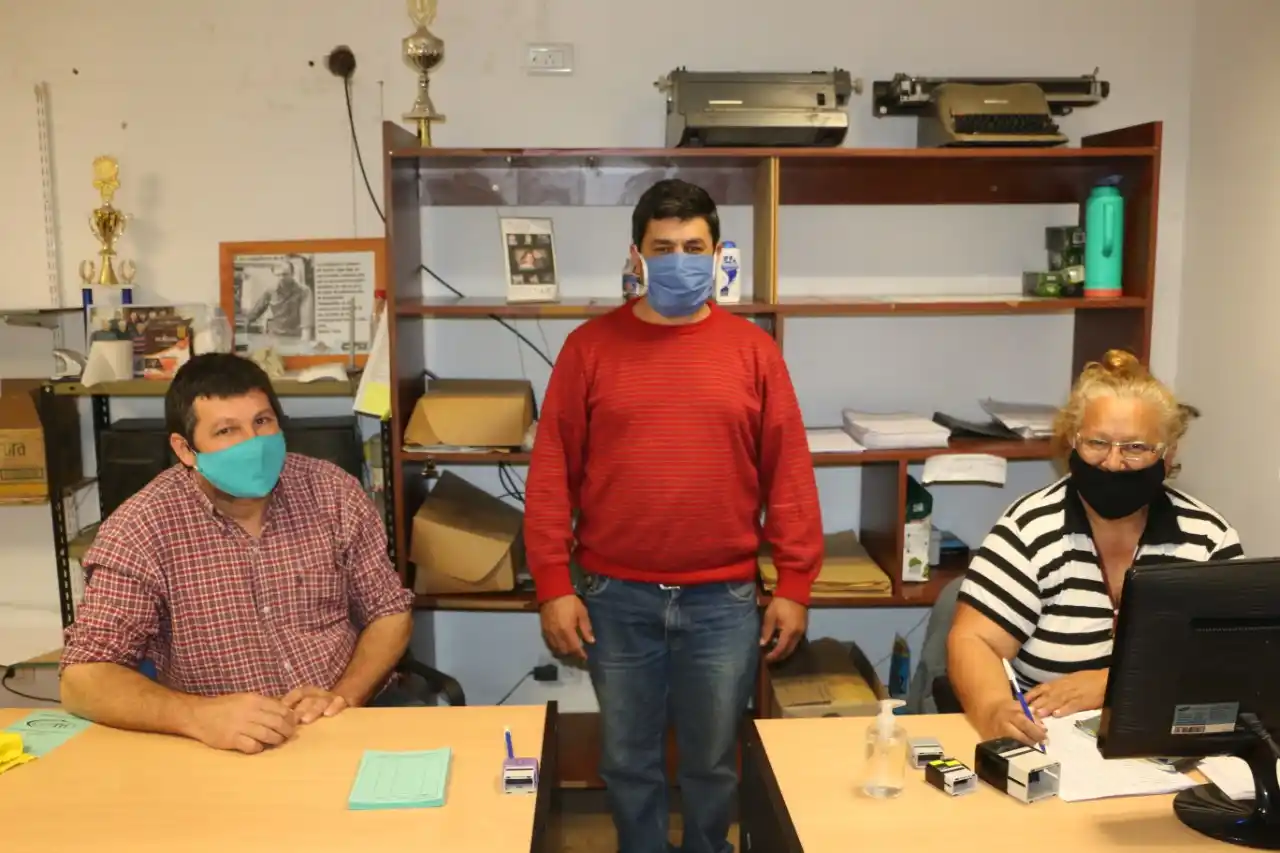 Nelson Volker: "bregamos por la libertad sindical y tener lugar en la mesa de paritarias"