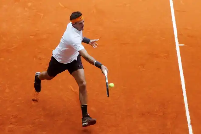 Del Potro logró otra victoria y se metió en cuartos de final del Masters 1000 de Roma
