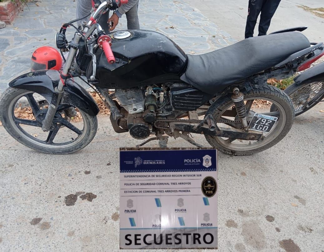 Secuestro de motos por infracciones a la Ley de Tránsito