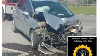 Choque sin heridos en el acceso sur de Libertador sobre la Ruta 131