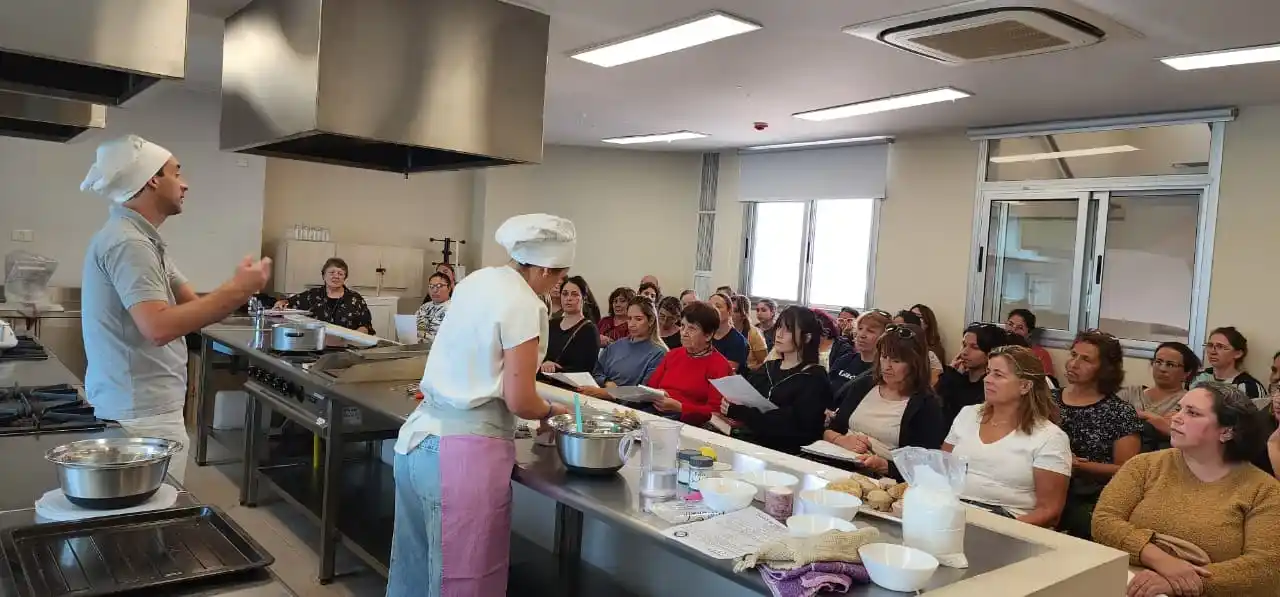 El Taller de Cocina sin Gluten estuvo a cargo de Patricia “Pato” Coto.