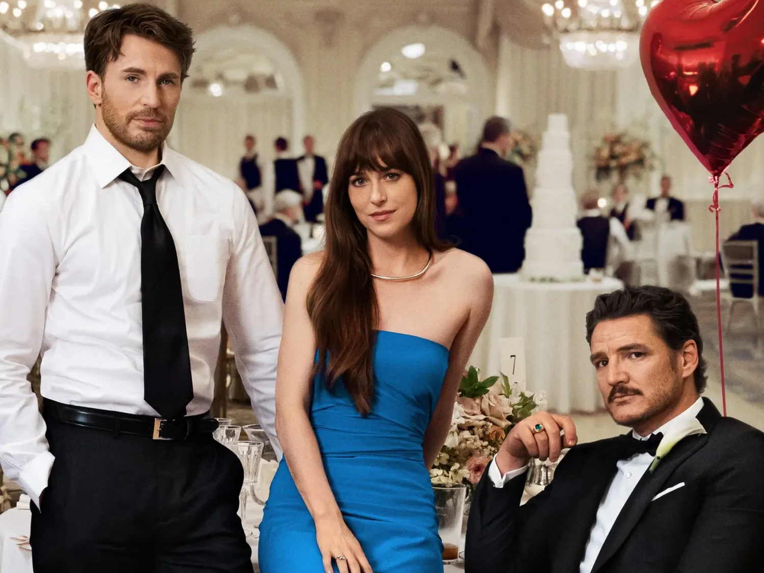 Pedro Pascal, Dakota Johnson y Chris Evans protagonizan "Materialists": de qué se trata