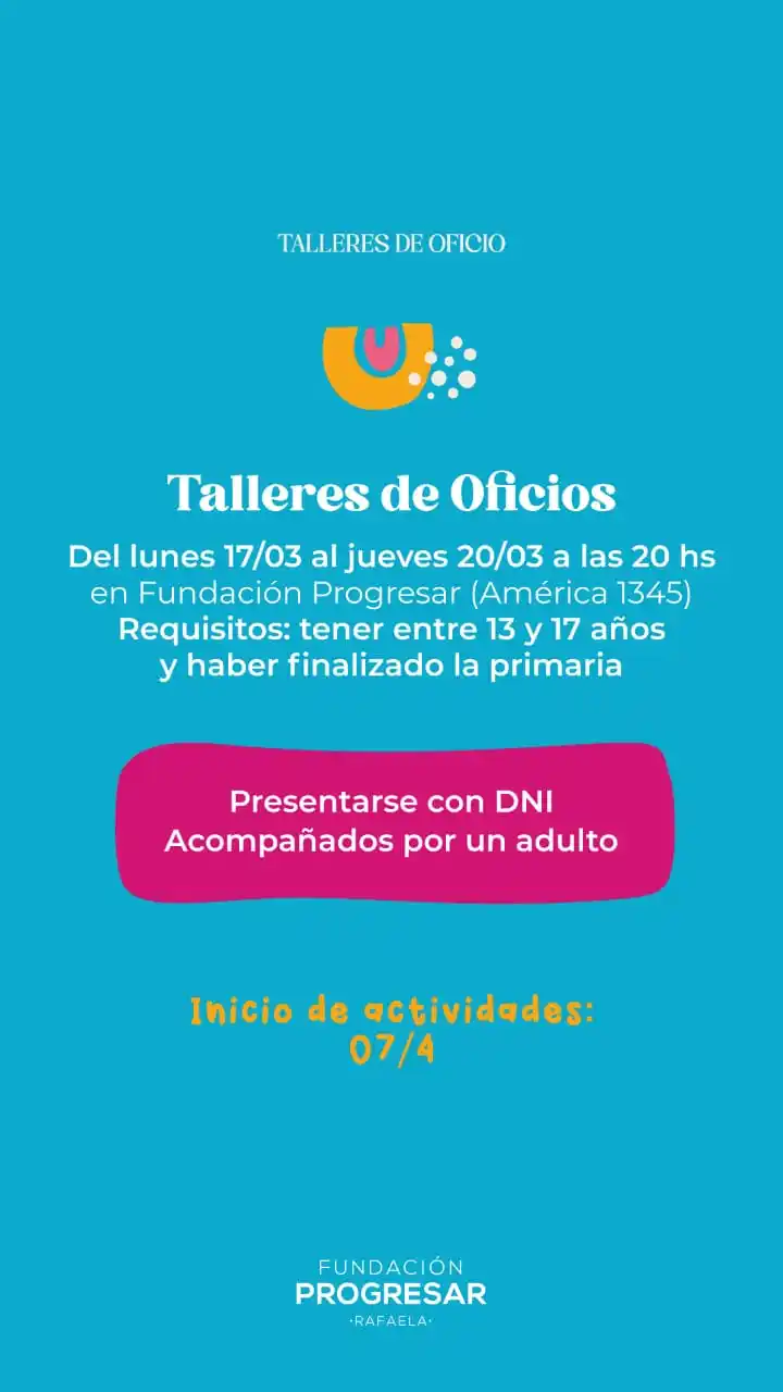 Lucio Abba - Director del Departamento de Enseñanza de Oficios de la Fundación Progresar Rafaela	Están abiertas las incripciones de los talleres de oficio - 1