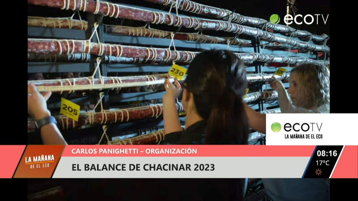 El balance de Chacinar