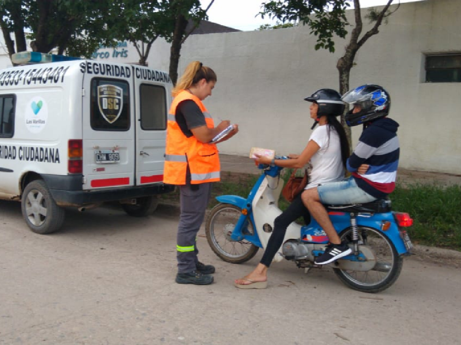 Refuerzan controles vehiculares en Las Varillas