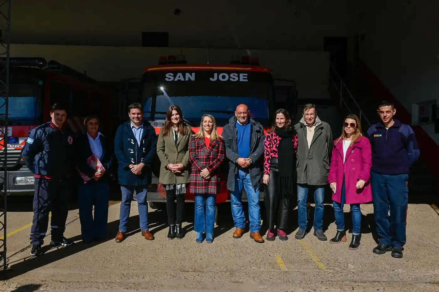 Stratta ratificó el acompañamiento a instituciones de San José