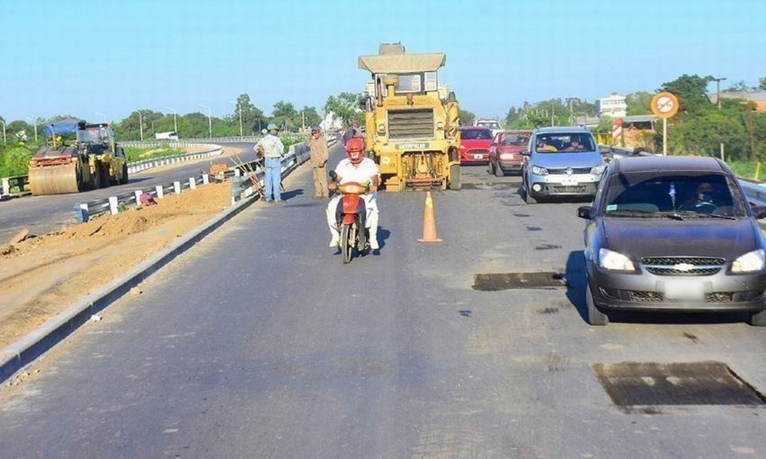 Destacan la concreción de obras en todo el territorio